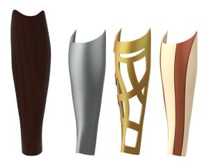 Expensive designer prosthetic fairings offered by UNYQ.