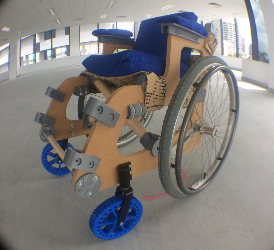 Meet Hu Go The Open Source Diy Low Cost Wheelchair With 3d
