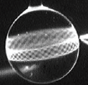 Optical MGM within a micro-scale glass shpere.