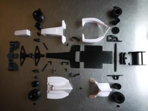 OpenRC F1 3D printable parts.