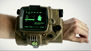 The Pip-Boy replica included in the Fallout 4 Pip-Boy edition.