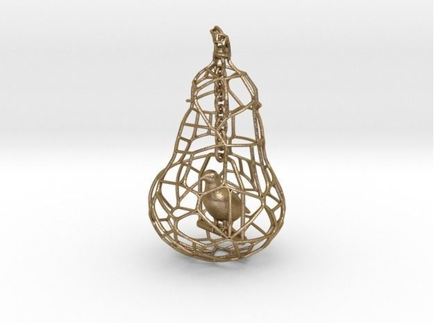 This submission by CGTrader 3D designer and contest participant, "ocminimoto" or "Michael" from Vancouver, Canada is titled "A Partridge in a Pear." It's a great Christmas tree ornament design and is available for purchase for $8.99 on CGTrader's site.