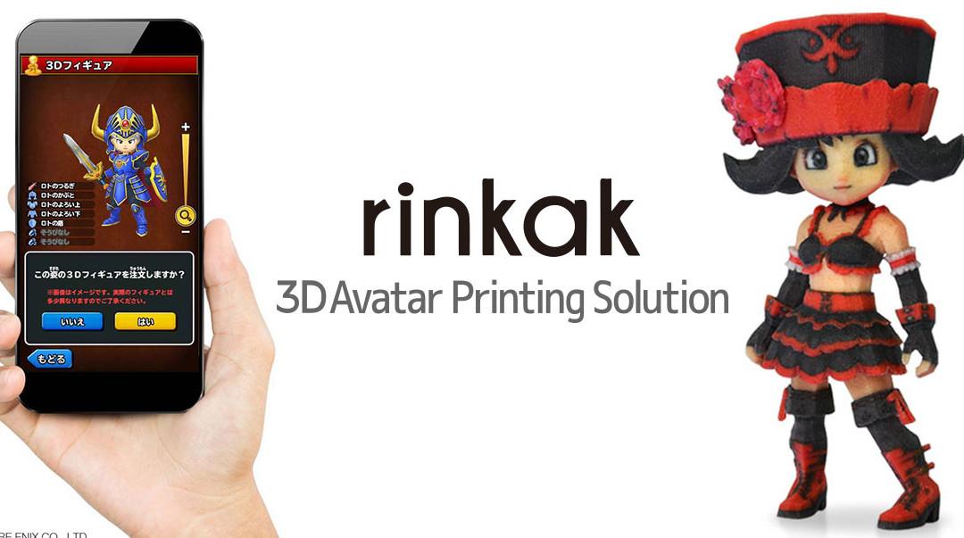 Rinkak Teams with Square Enix to 3D Print Dragon Quest Avatars