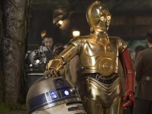 The new 3D printed red-armed C3PO costume.