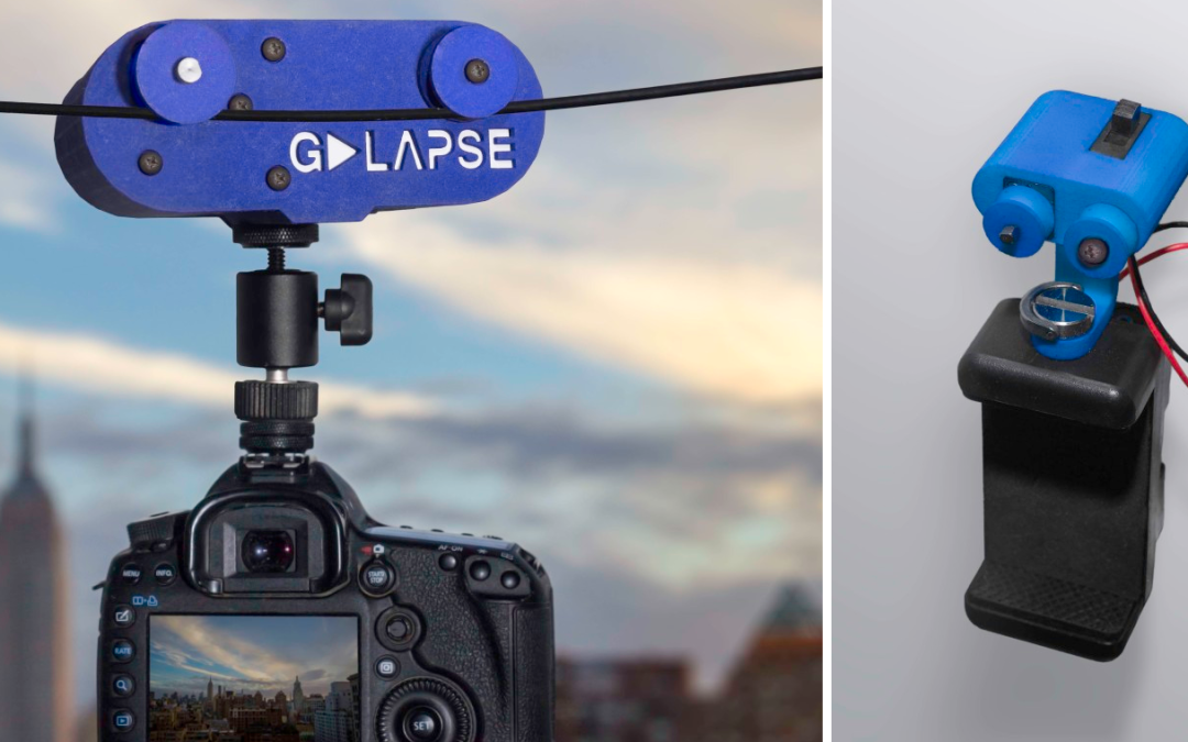 3D Printed GoLapse Timelapse Trolley Makes Videography Easier
