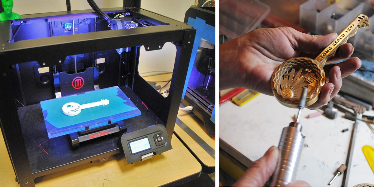 Long Beach Has a New and Very Innovative 3D Printed Key to the City