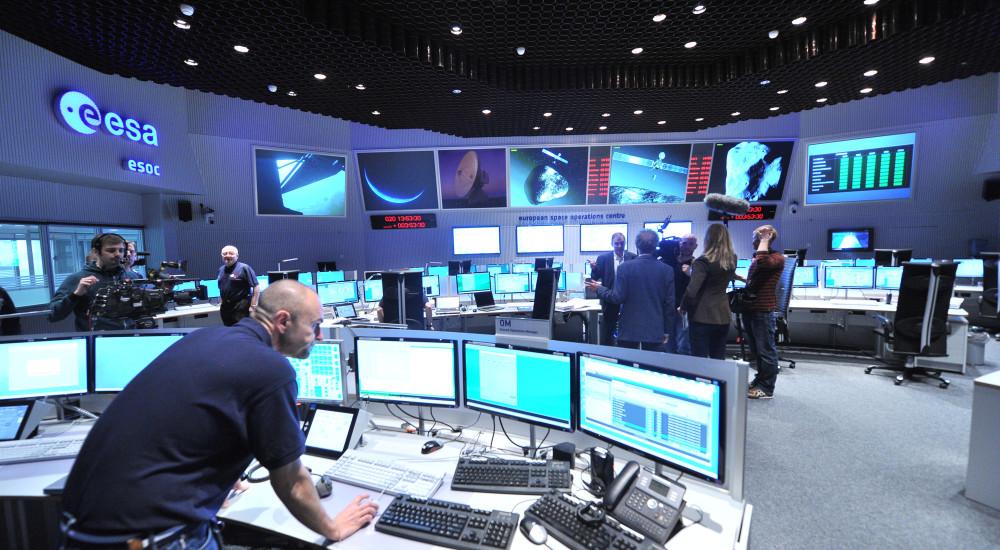 ESA's Mission Control.