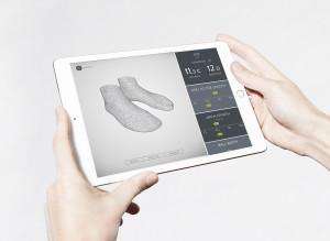 Exact foot scans can help customers find the perfect pair of shoes. 