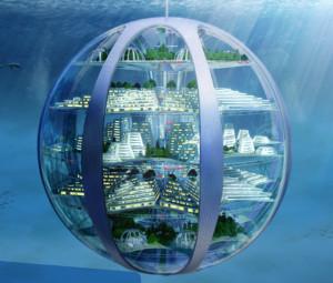We could potentially be living in huge, underwater cities in 100 years. 