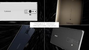 Project Tango prototypes.