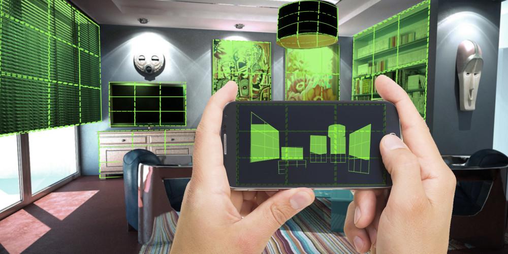 Smartphones could take accurate room measurements with a single picture. 