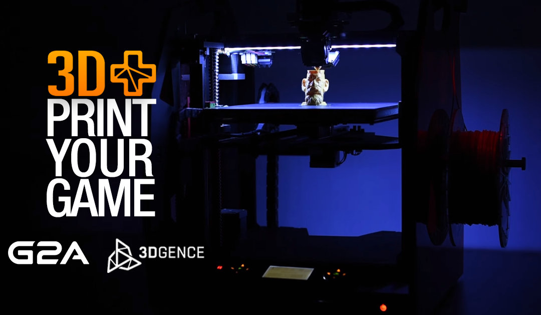 The G2A 3D+ Project Brings 3D Printing and Video Games Together