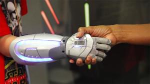 Star Wars-themed Open Bionics prosthetic arm. 