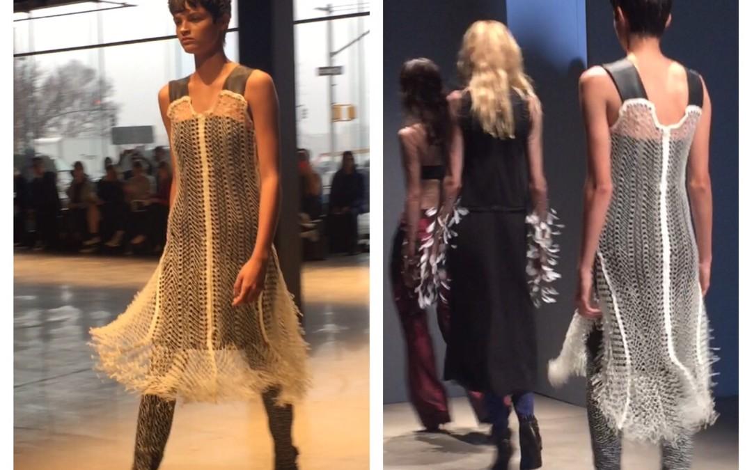 Ohne Titel Wows at New York Fashion Week with Shapeways 3D Printed Dress