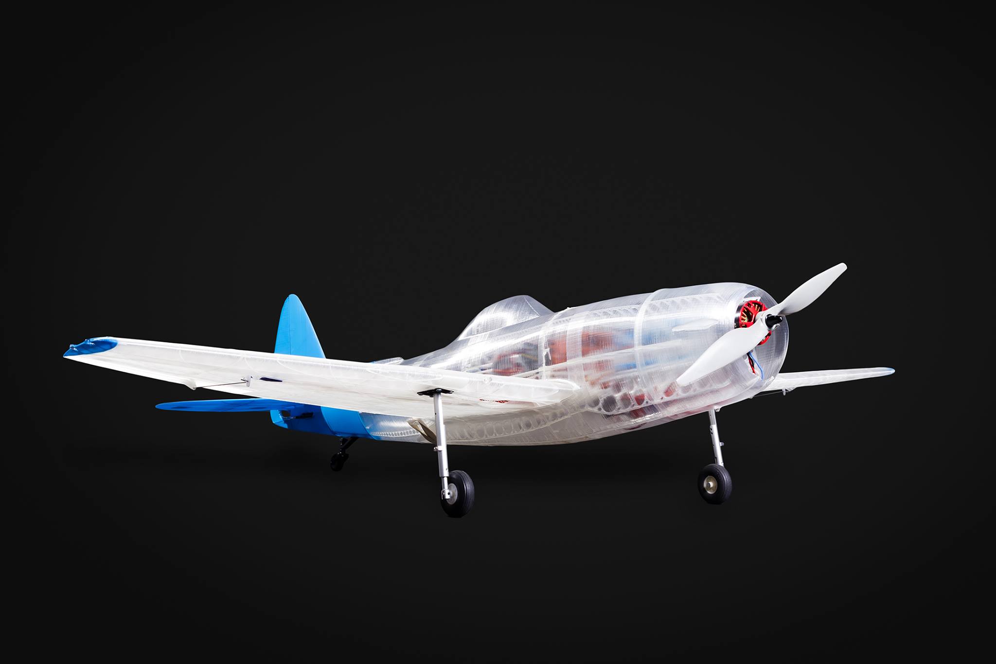 3d printed plane model