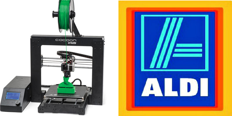 maske strop salut Aldi Australia Gets on the 3D Printing Bandwagon with the Cocoon Create 3D  Printer and Pen - 3DPrint.com | The Voice of 3D Printing / Additive  Manufacturing