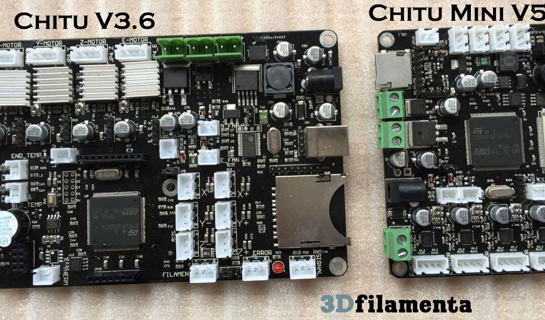 3Dfilamenta and CBD Tech Release ChiTu Mini V5.1 3D Printer Controller Board