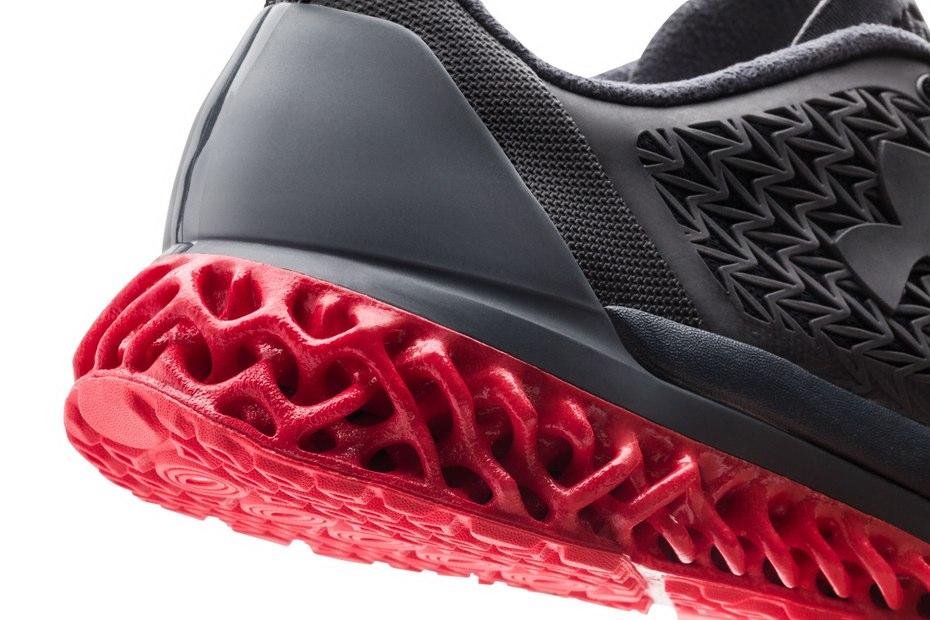 Under Armour Unveils a New 3D Printed Training Shoe Designed with