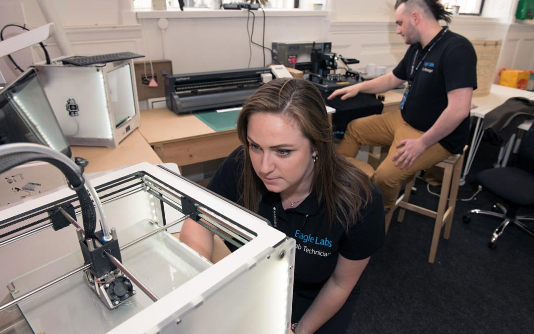 Barclays Offers Eagle Labs MakerSpaces & Incubators for Startups—Encouraging Makers in the Community