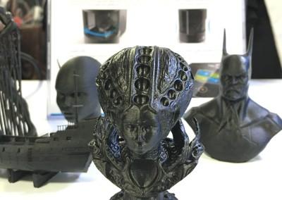 Resin prints created on the Cubicon Lux