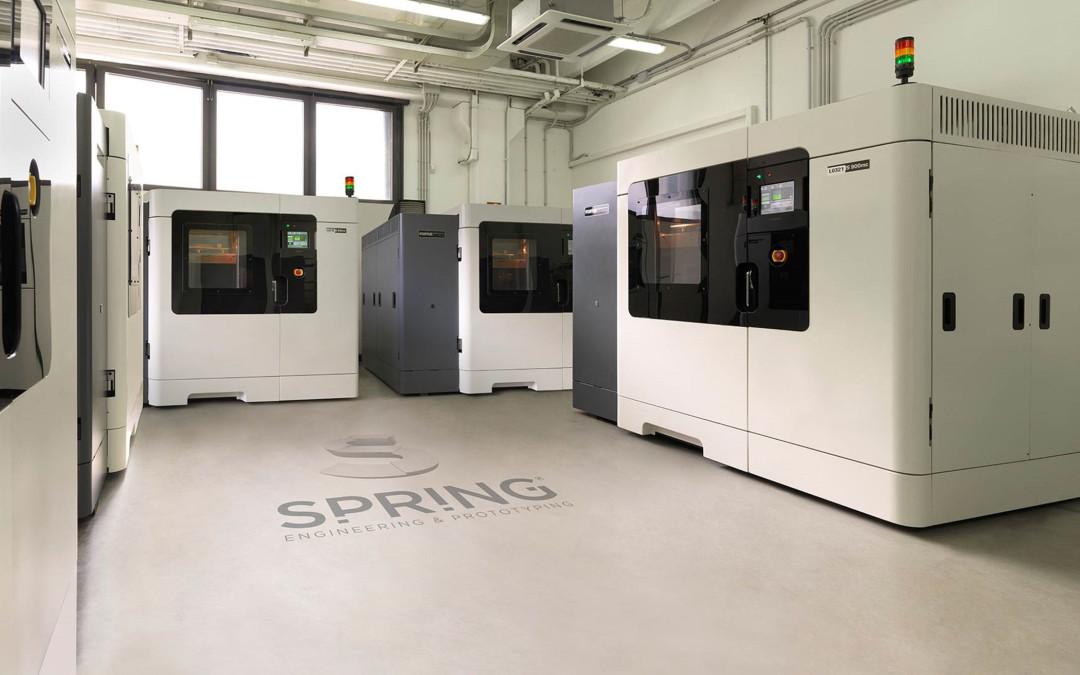 Italian 3D Printing Services Bureau Spring Purchases Their Tenth Stratasys Industrial FDM 3D Printer