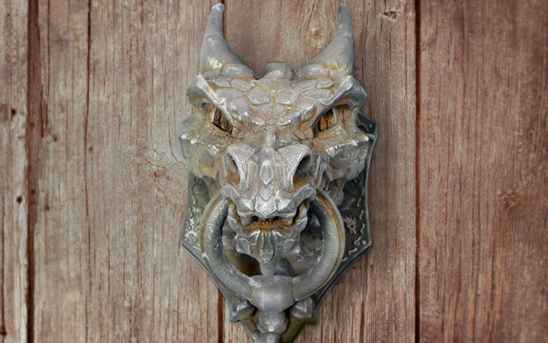 Learn to Make an Amazing 3D Printed Dragon Door Knocker with a Rusty Metallic Finish