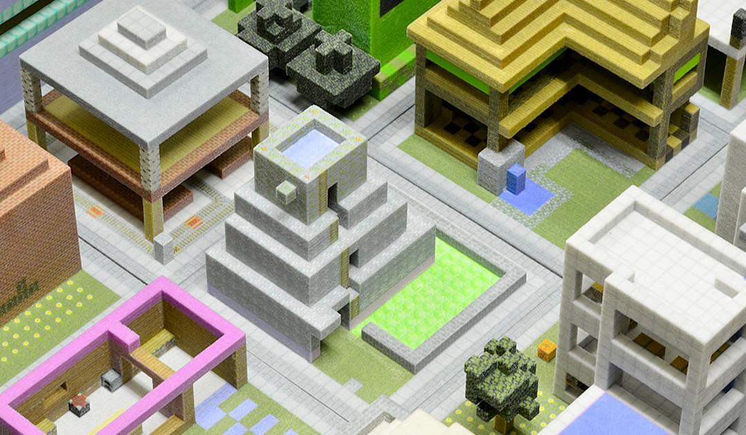 Microsoft Japan Uses 3D Printing and Minecraft to Teach Students Basic Coding