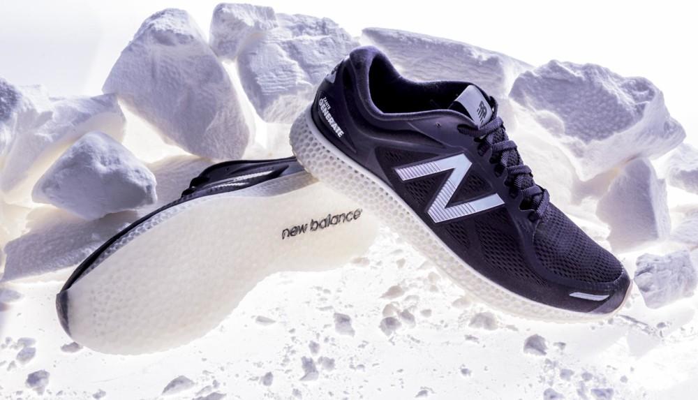 Each midsole of the Zante Generate is 3D printed using a selective laser sintering process.