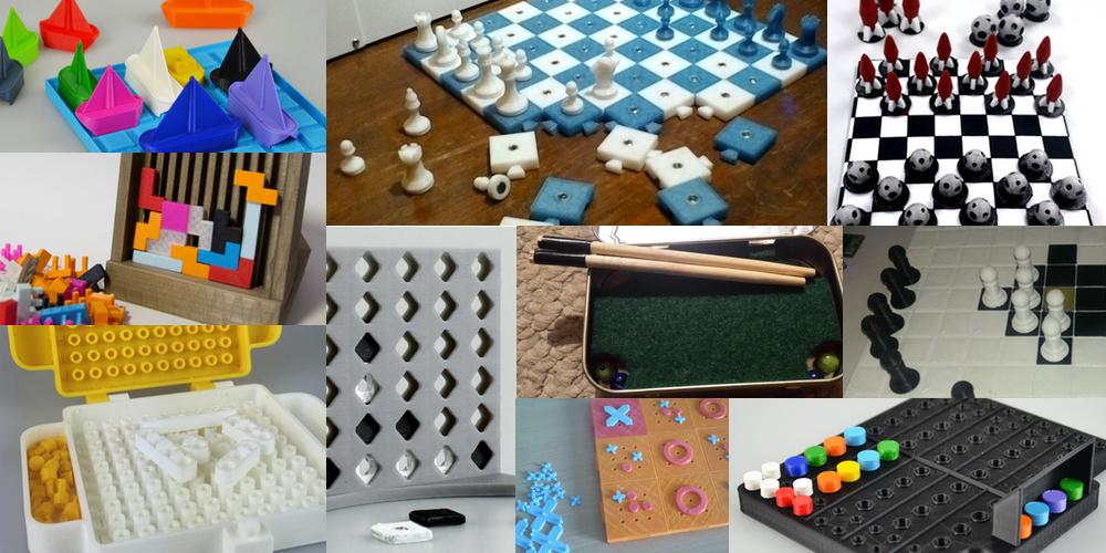 Weekly Roundup Ten 3D Printable Things Classic Board Games 3DPrint