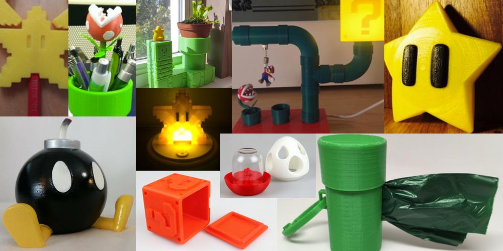 Cat Mario 3d printing model for lamp 3D model 3D printable