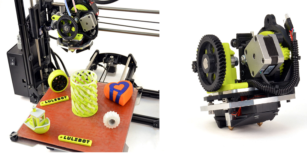 Latest from LulzBot: The New and Improved FlexyDually Tool Head V2