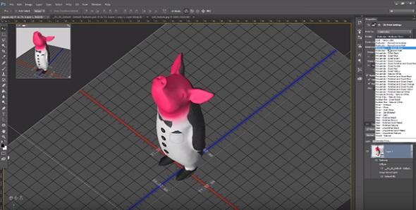 Photoshop Cc Allows Editing Of 3d Models And 3d Printing With I