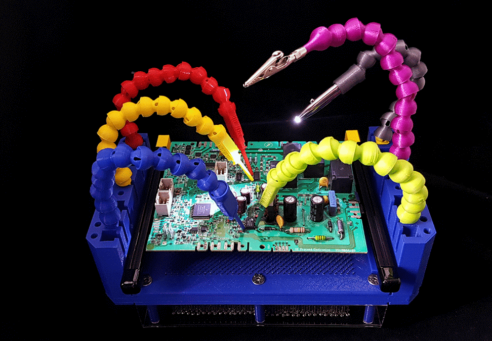 PinJig Makes Soldering PCBs a Breeze