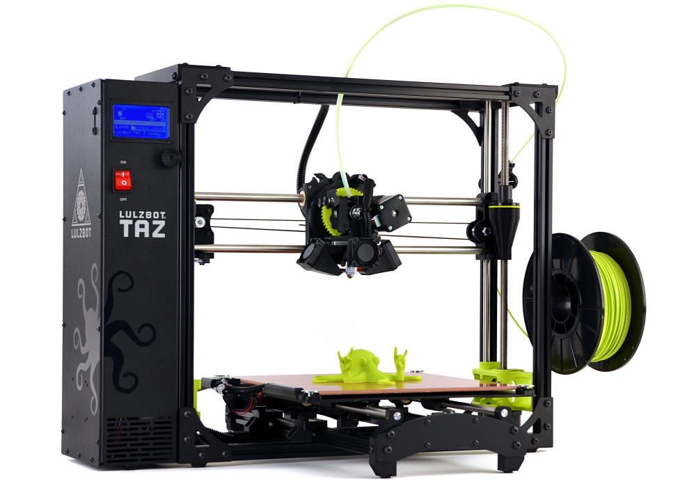 The LulzBot Taz 6 from Aleph Objects.