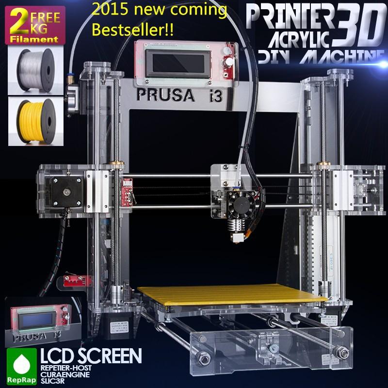 Top 10 Affordable Reprap Prusa I3 Kits For Under 400 At 3d Printers 3dprint Com The Of Printing Additive Manufacturing - Diy Reprap Prusa I3 V2 3d Printer Kit Mk2a
