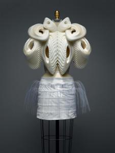Ensemble by Iris van Herpen with Daniel Widrig, from the 2010 “Crystallization” collection