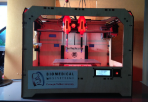The MakerBot Replicator converted by Feinberg.
