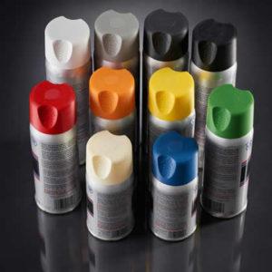 The 10 Stratasys ASA thermoplastic materials colors available.
