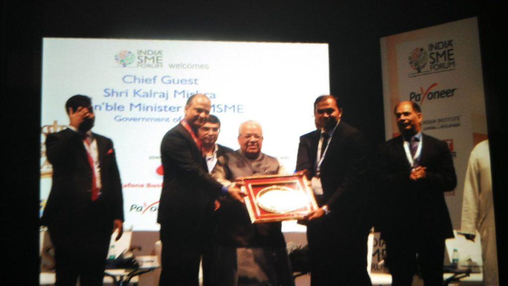 Altem Co-Founder Sharath Chandra Receives India Small Giants Award from Hon. Minister Kalraj Mishra