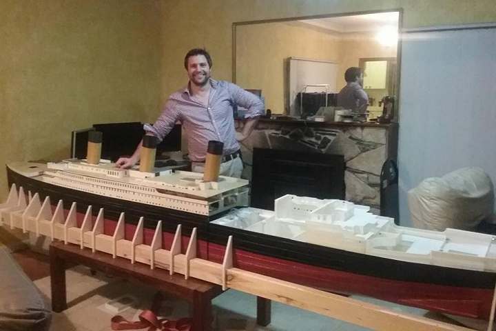 Meticulous 3d Printed Rc Model Of The Titanic Is Almost Ready To