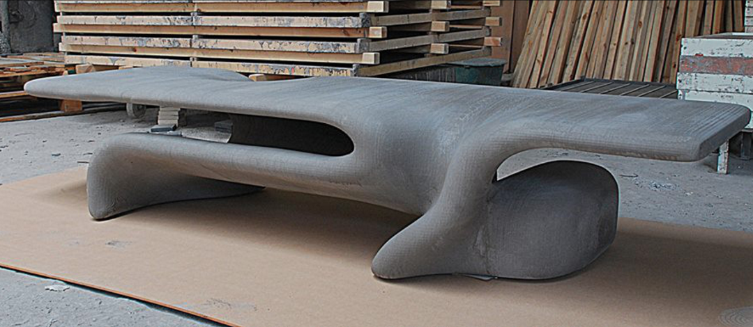 Eco Concrete Creates This Amazing Bench Using Highcon Rapid Layer Manufacturing Technology