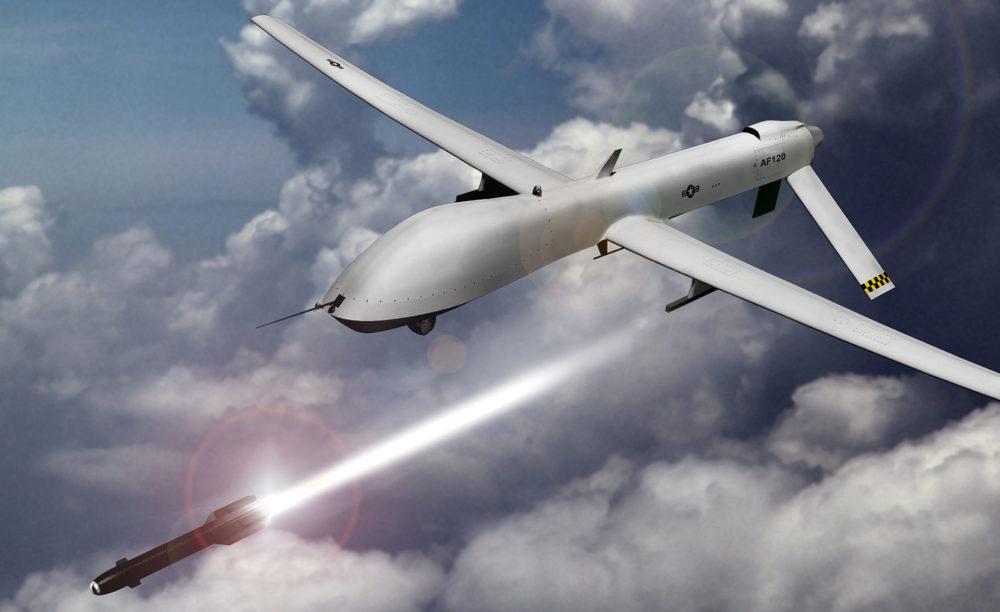 A US military Predator drone.