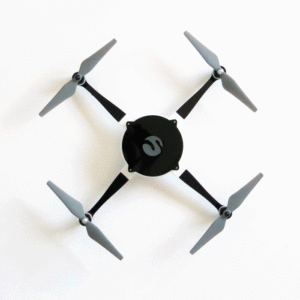 The 3D printed and laser cut drone, created by Sculpteo
