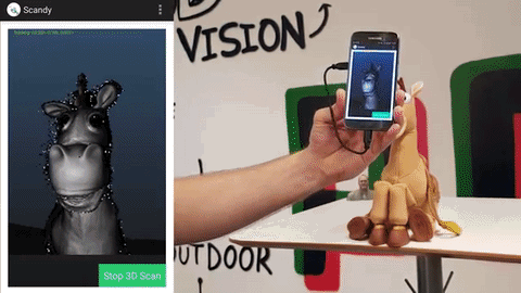 3D scanning with Scandy Pro