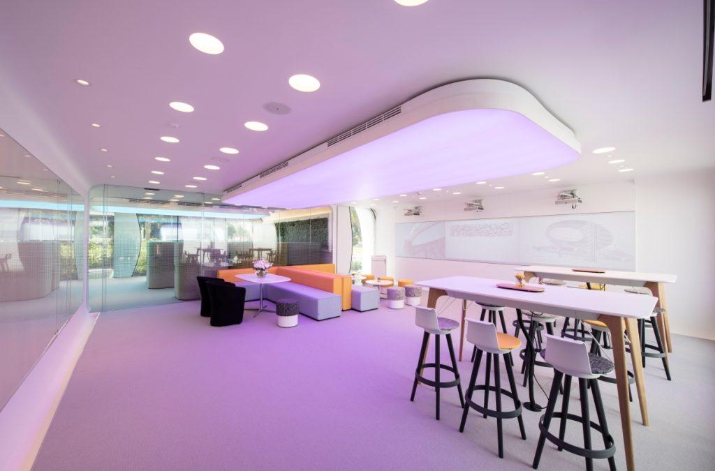 Dubai’s 3D Printed Office Building Officially Opened, Furnished By Bene