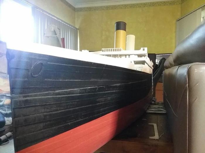 Large Scale Functional Titanic Model With 3d Printed Components