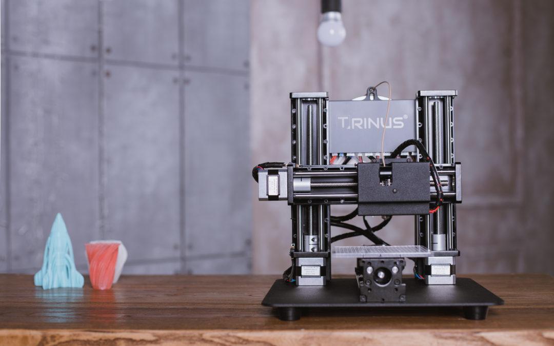 Trinus: Highly Anticipated Dual Function 3D Printer and Laser Engraver from Kodama Ships Worldwide