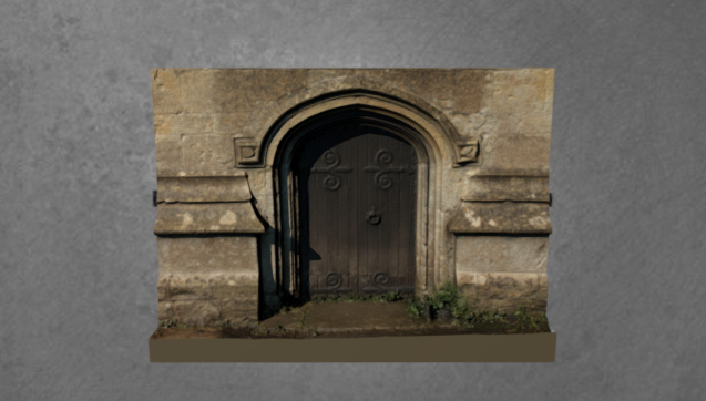 St. James, Avebury: Door detail by Bradford Visualisation on Sketchfab