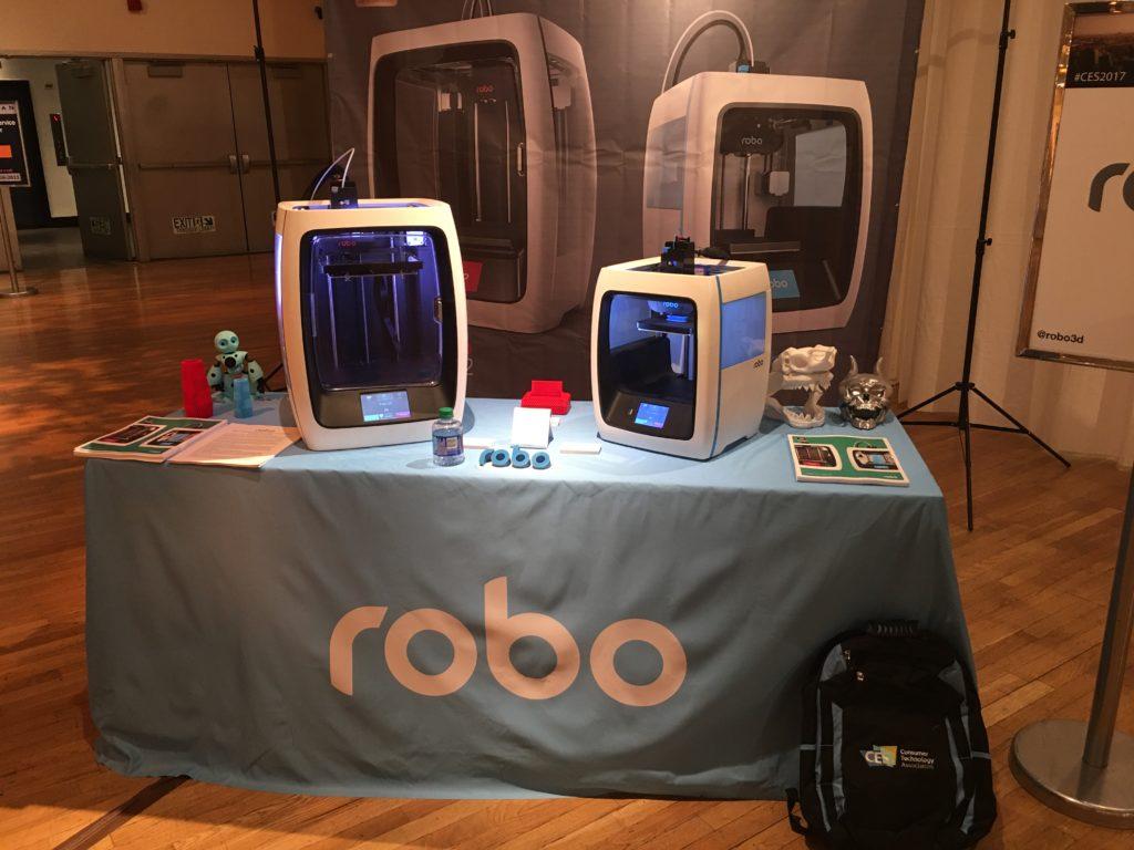 The R2 and C2 at the Robo booth