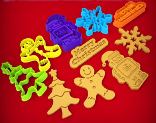 labyrint Human undervandsbåd Weekly Roundup: Ten 3D Printable Christmas Cookie Cutters - 3DPrint.com |  The Voice of 3D Printing / Additive Manufacturing